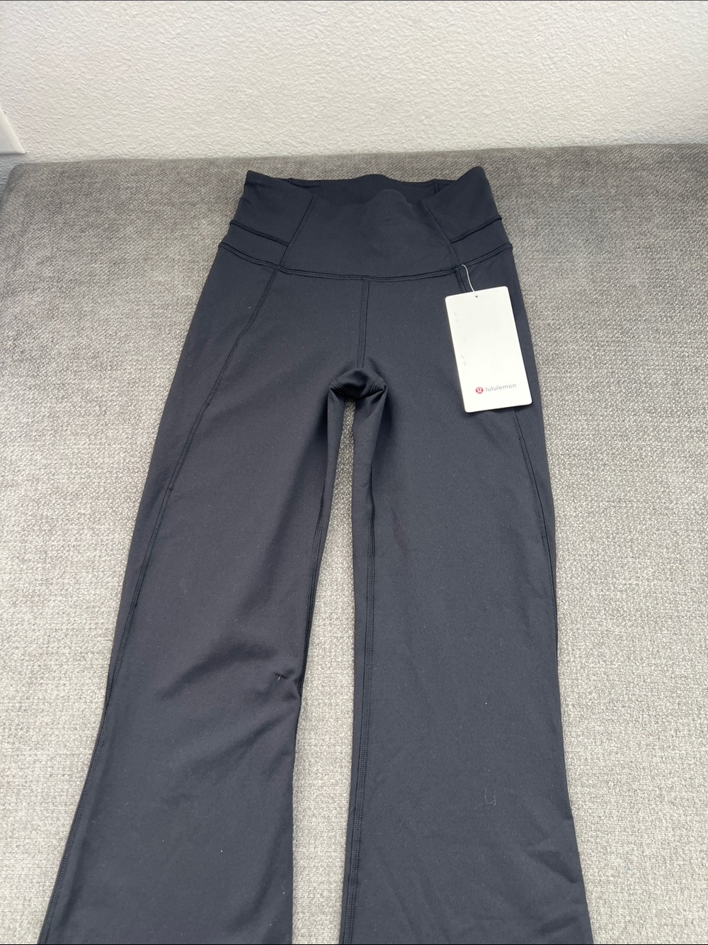 lululemon athletica Black Flare Leggings with Tag